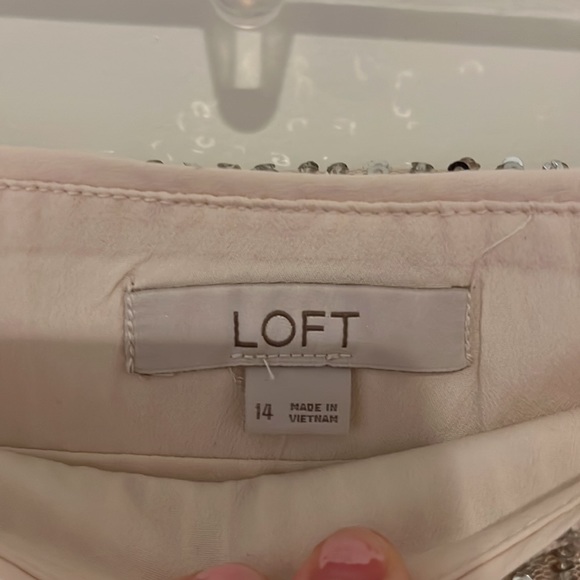 Loft, sequin, disco skirt - Picture 2 of 3